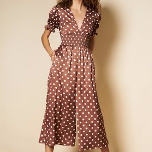 Anthropologie Hutch Polka Dot Jumpsuit *NEW*